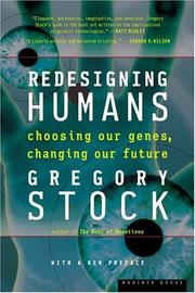 Cover of: Redesigning Humans by Gregory Stock