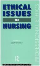 Cover of: Ethical issues in nursing