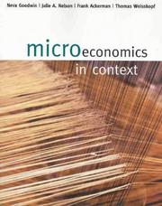 Cover of: Microeconomics in context