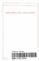 Cover of: Freedom, love, and action