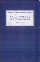 Cover of: William Waynflete, bishop and educationalist by Davis, Virginia