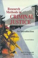 Cover of: Research methods in criminal justice by Jack D. Fitzgerald, Steven M. Cox, Jack D. Fitzgerald