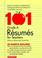Cover of: 101 grade A résumés for teachers