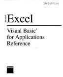 Cover of: Microsoft Excel Visual BASIC for applications reference.