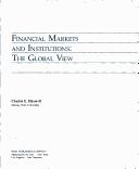 Cover of: Financial markets and institutions by Charles E. Maxwell