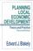 Cover of: Planning local economic development
