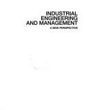 Cover of: Industrial engineering and management by Philip E. Hicks