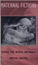 Cover of: Maternal fictions by Maryline Lukacher