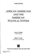 Cover of: African Americans and the American political system
