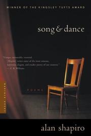 Cover of: Song and Dance: Poems