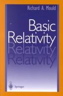 Cover of: Basic relativity