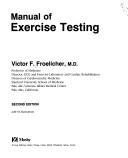 Manual of exercise testing by Victor F. Froelicher