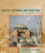 Cover of: Societies, Networks, and Transitions: A Global History, Complete