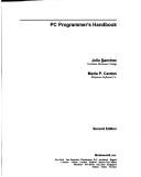 Cover of: PC programmer's handbook