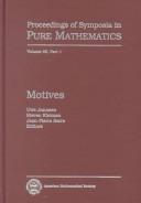 Cover of: Motives