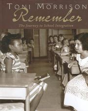 Cover of: Remember by Toni Morrison