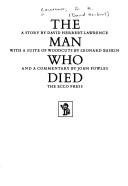 Cover of: The man who died by David Herbert Lawrence