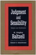 Cover of: Judgment and sensibility: religion and stratification