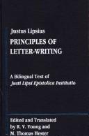 Cover of: Principles of letter-writing by edited and translated by R.V. Young and M. Thomas Hester.