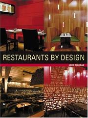 Cover of: Restaurants by design