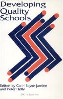 Cover of: Developing quality schools