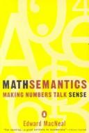 Front cover of Mathsemantics by Edward MacNeal