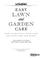 Cover of: Easy lawn and garden care
