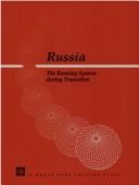 Cover of: Russia: the banking system during transition