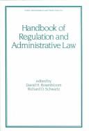 Cover of: Handbook of regulation and administrative law
