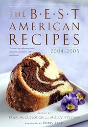 Cover of: The Best American Recipes 2004-2005 by 