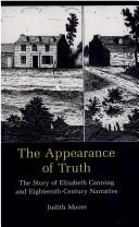 Cover of: The appearance of truth: the story of Elizabeth Canning and eighteenth-century narrative