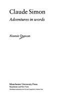 Cover of: Claude Simon: adventures in words