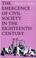 Cover of: The emergence of civil society in the eighteenth century