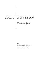 Cover of: Split horizon