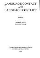Cover of: Language contact and language conflict