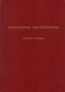Cover of: International law anthology