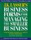 Cover of: J.K. Lasser's business forms for managing the smaller business