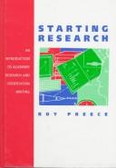 Cover of: Starting research by R. A. Preece