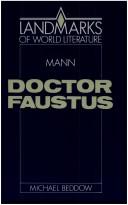 Cover of: Thomas Mann, Doctor Faustus