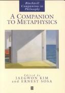 Cover of: A Companion to metaphysics