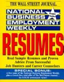 Cover of: Resumes