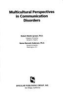 Multicultural perspectives in communication disorders by Robert Martin Screen