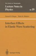 Interface effects in elastic wave scattering