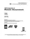 14th Symposium on Photonic Measurements by Symposium on Photonic Measurements (14th 1992 Sopron, Hungary)