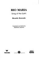 Cover of: Rio Maria: song of the earth