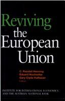 Cover of: Reviving the European Union