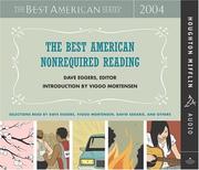 Cover of: The Best American Nonrequired Reading 2004 (The Best American Series (TM)) by 