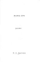 Cover of: Hang-ups: poems