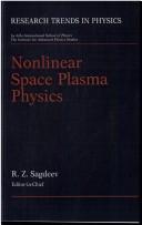 Cover of: Nonlinear space plasma physics