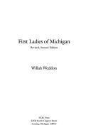 Cover of: First ladies of Michigan